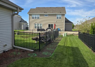 Racine landscaping privacy screen