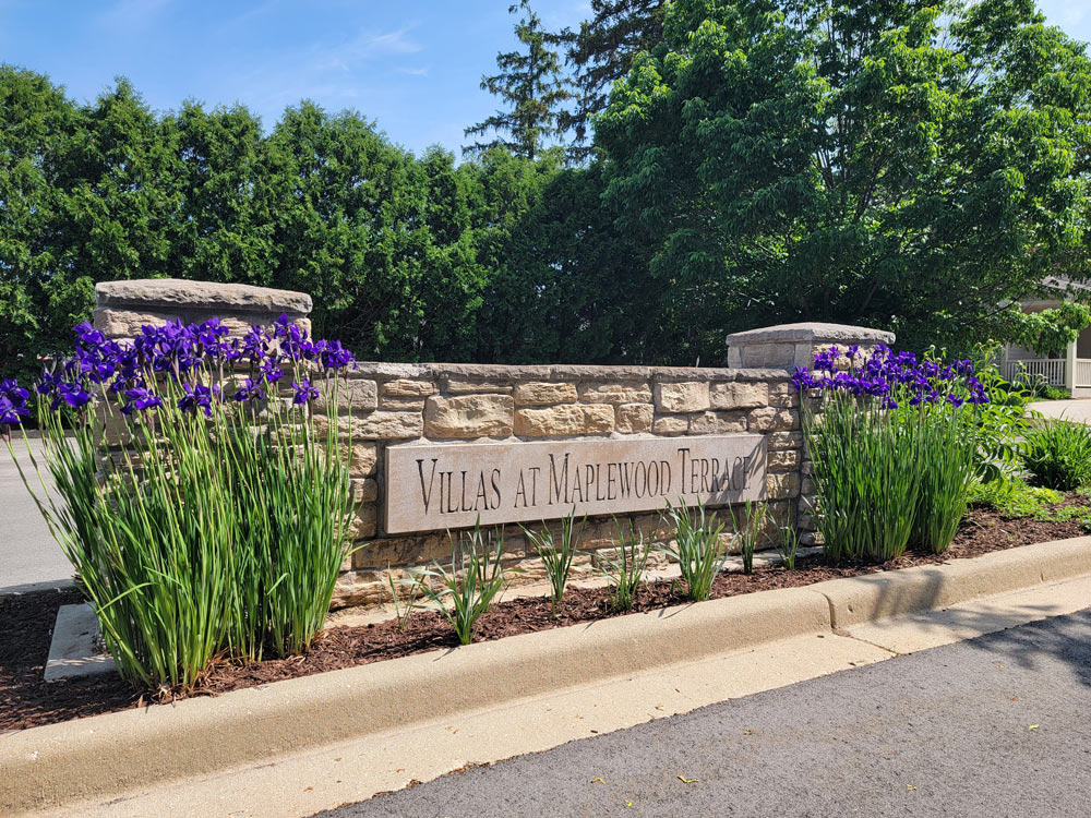 Racine privacy landscaping project